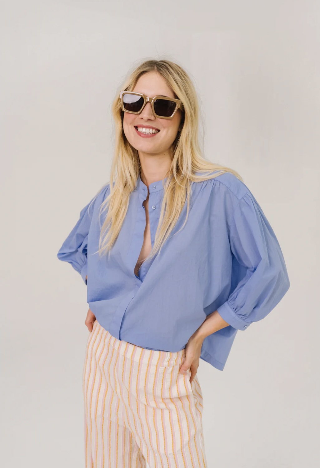 Sacre Coeur Carla Bluse baltic