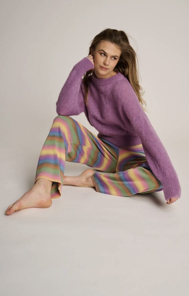 Les Tricots d'O Coco Pull lila