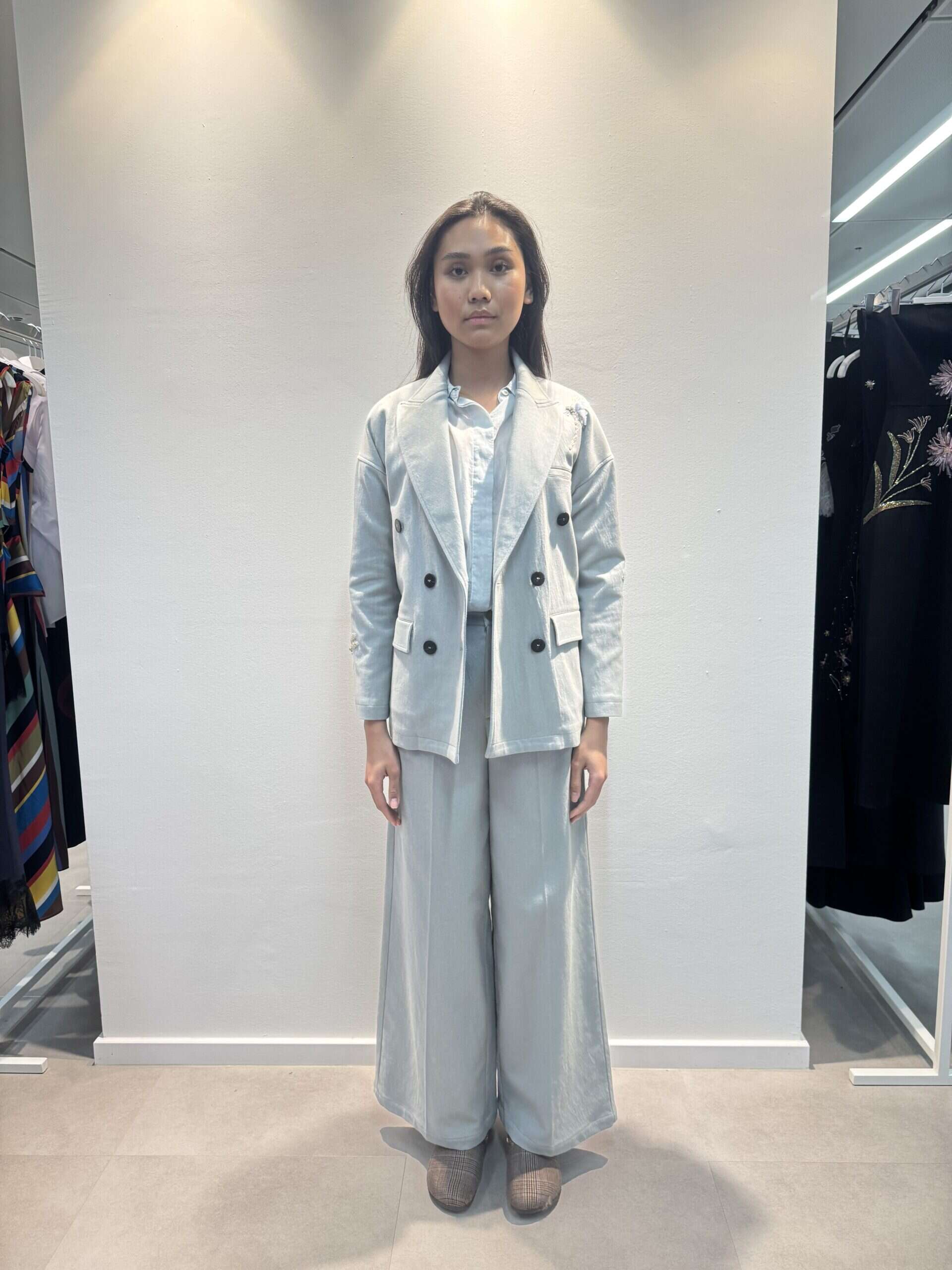 Forte Cotton Viscose Blazer