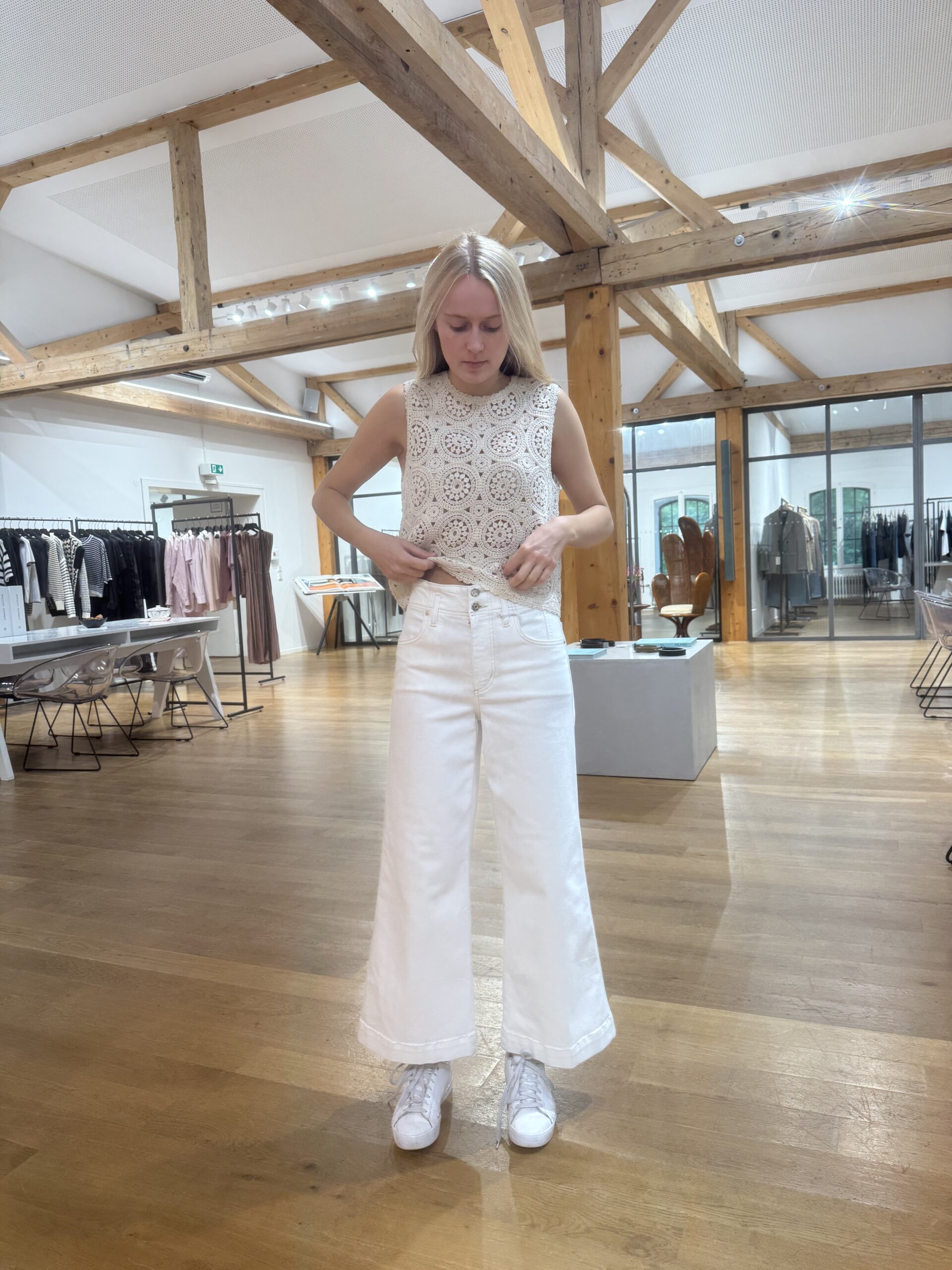 Frame The Seamed Wide Trouser