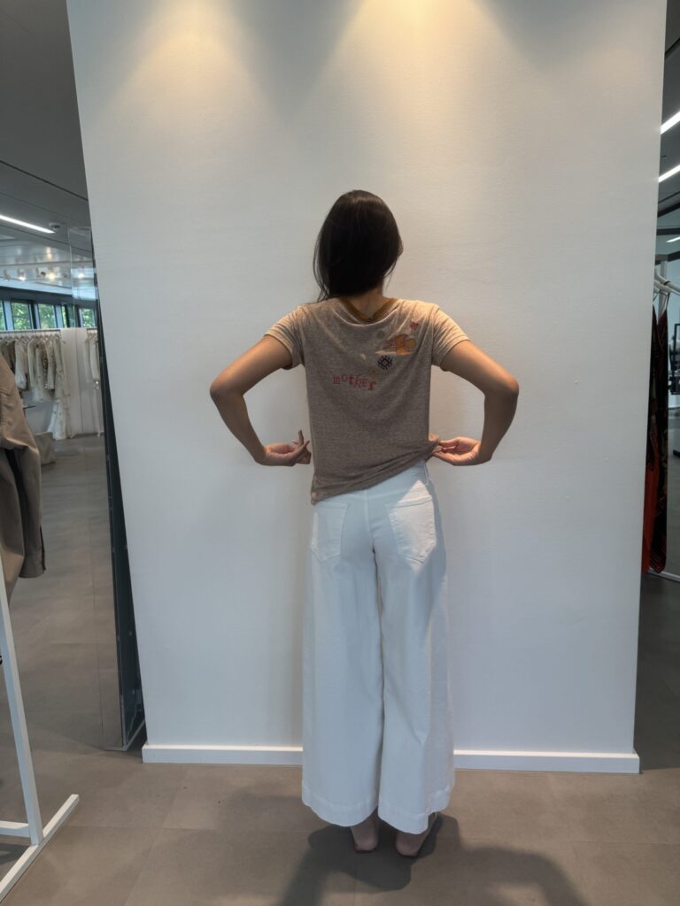 Mother Lil Mid Rise Headliner Sneak